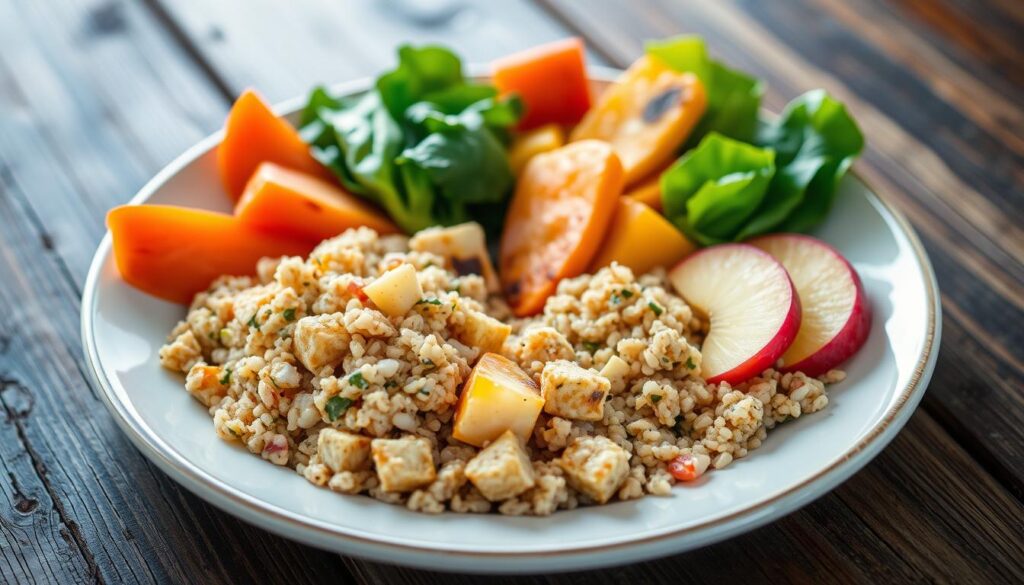 Balanced plate for meal planning